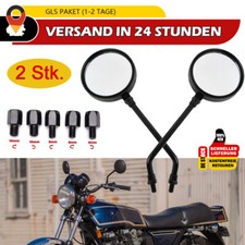 1 Paar Rund Motorrad Spiegel
