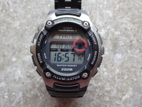 Funkuhr casio wave ceptor - funkuhr, wv