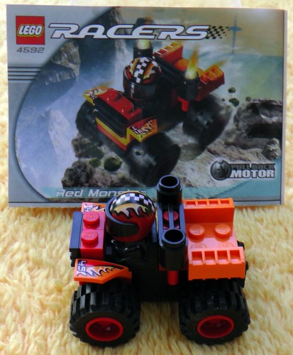 Lego racers 4592 - red, monster