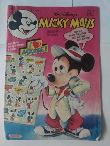Micky maus heft 1989 - maus, nr.
