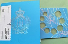 San Marino Offizieller Euro Kursmünzensatz 2024 Blister leer empty