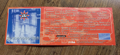 Original flyer metropolis rave - metropolis,