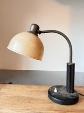 alte Molitor Schreibtischlampe Tischleuchte Bauhaus Lampe 30er Industrie Design