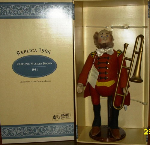 Steiff filzpuppe musiker - steiff, filzpuppe-musiker