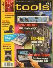 Tools4Music 2.2012 RME Fireface UCX Renkus Heinz CF/CFX101LA Chickenfoot IMG PAB