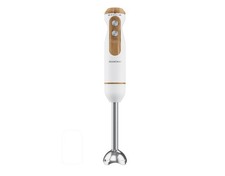 SILVERCREST Stabmixer Handmixer Pürierstab Holzdesign SSSH 600 B1 weiß *B-Ware