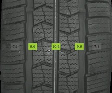 235/65 R16 121R Winterreifen Nexen Winguard 9mm DOT 0924 - 2 REIFEN