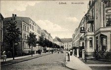Ak Lübeck in Schleswig Holstein, Werderstraße - 4279970