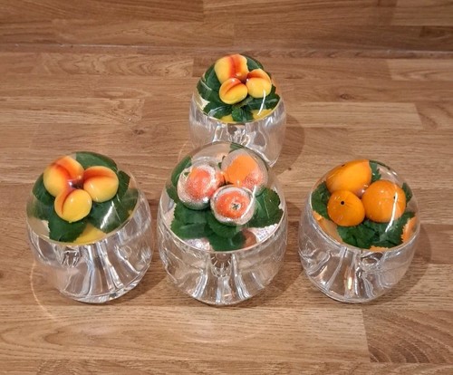 4er set vintage plexiglas - 4er,