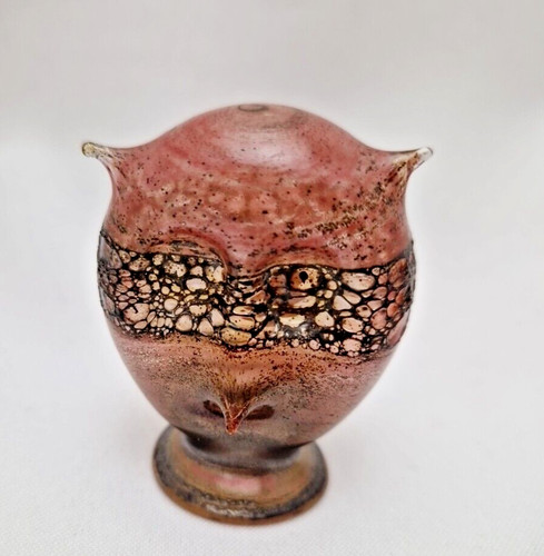 Eule glas figur - glas, burri