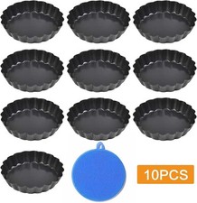 10 Stück 10 Cm Tarteform Mit