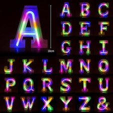 Neon leuchtbuchtabe - neon,