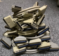 12 SCSI-Kabel für externe Einheiten (Konvolut: Centronics, DB50, DB68)