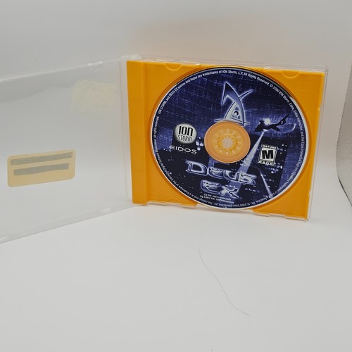Deus rom jewel case - deus, ex