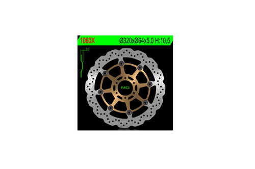 Bremsscheibe vorne wave - bremsscheibe,
