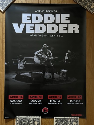 Pearl jam eddie vedder tokyo - vedder,