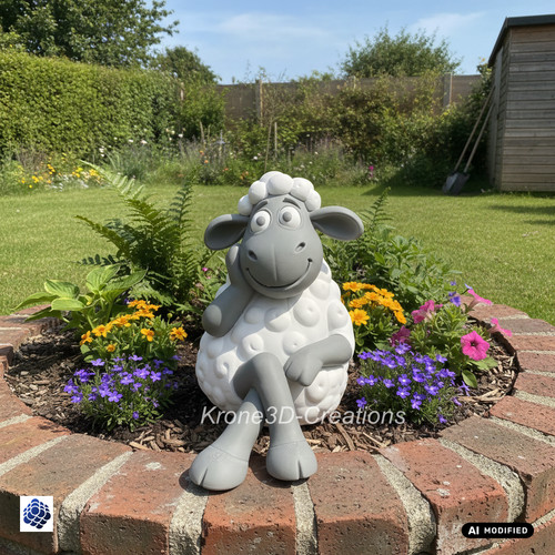 Schaf figur garten - figur, cm