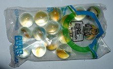 OVP mit 15 alten Glasmurmeln, Murmeln DDR ,Technisches Glas Ilmenau