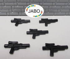 ( E6 / 12 ) Lego Star Wars 5 x Blaster Gewehr Waffe schwarz 58247
