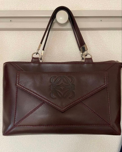 Loewe vintage leder tasche - loewe,