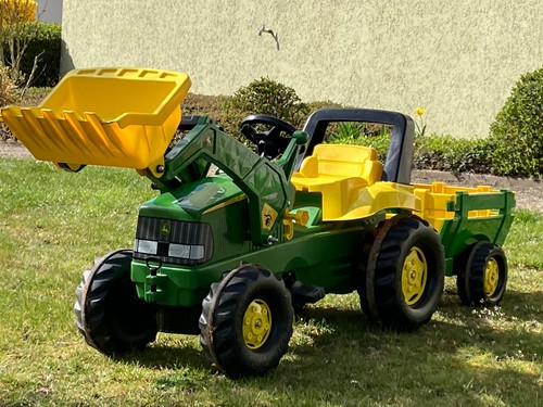 Kinder traktor mit frontlader - kinder-traktor,