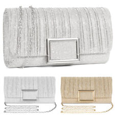 Damentaschen Clutch Glitzer Abendtasche Glänzend Envelope Party Damen Handtasche