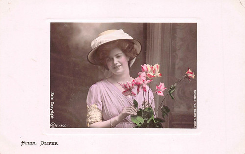 Postkarte edwardianische - -,