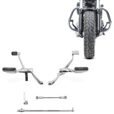 Set Vorverlegte Fußrastenanlage + Sturzbügel S17