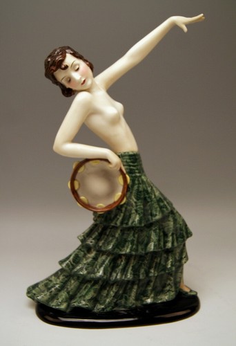 Goldscheider figur weiblicher - goldscheider,