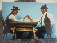 Farbfoto Lex Barker und Pierre