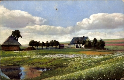 Rübenau marienberg im - ak,