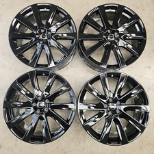 4x 20 Zoll Alufelgen VOLVO XC60 NEU Gepülvert Schwarz 31362365 8jx20 ET 55
