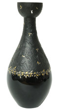 Schwarze Rosenthal Vase Die