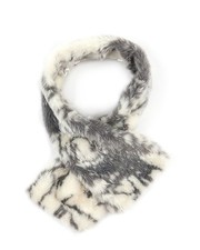 Schal grau 104x18cm Damen