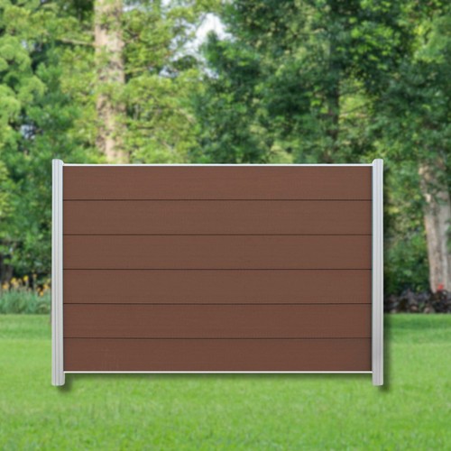 Wpc zaun set - wpc, komplettset
