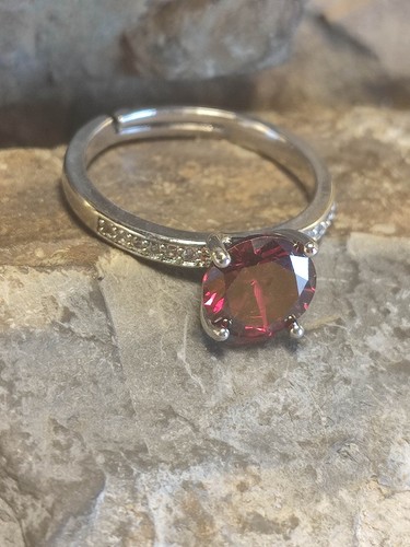 Damen ring in silber - 50,