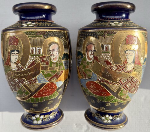 Antikes japanisches paar - japanisches,