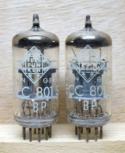 Pair telefunken ecc801s - pair:,