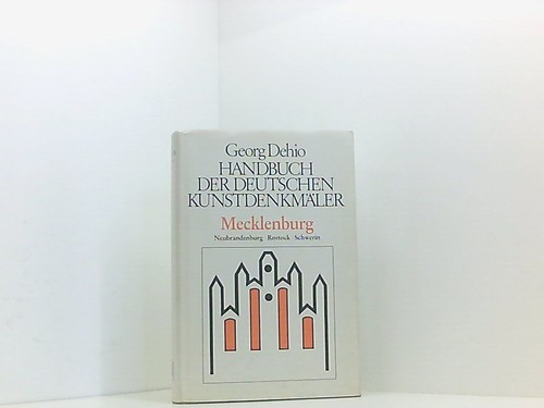 Dehio handbuch der deutschen - handbuch,