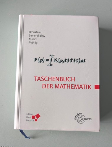 Taschenbuch der mathematik - der,
