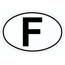 Frankreich F-Schild