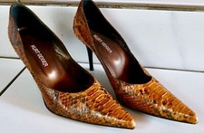 DAMEN PUMPS 50er JAHRE SCHLANGENLEDER Label Kurt Geiger Größe 38,5  aus PARIS
