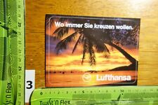 Alter Aufkleber Flugzeug