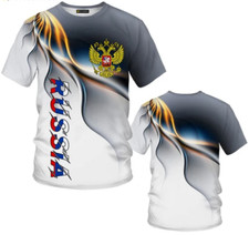 T-Shirt Herren 3D Russisch Russ  verschiedene Motive S-L Versand bis 16 Uhr !!!