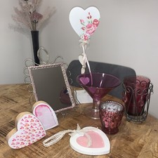 dekoset rosa beere 8 teile spiegel teelichthalter ikea depot Leonardo Schale