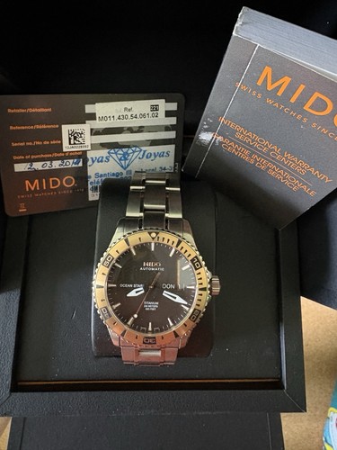 Mido ocean star titanium mit - mido,