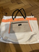 Tote Bag Shopper Furla Reversible Bag Black And Off White