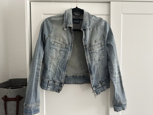 Freesoul jeansjacke blau - blau, m