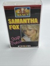 Samantha Fox Strip Poker C64 Commodore 64 C/128 OVP Datasette Komplett Top RAR