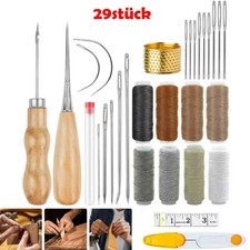 29 Stück Leder Werkzeug